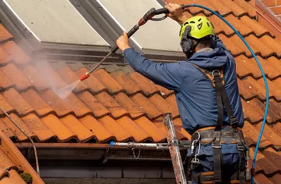 Démoussage et hydrofuge de toiture à Montgeard